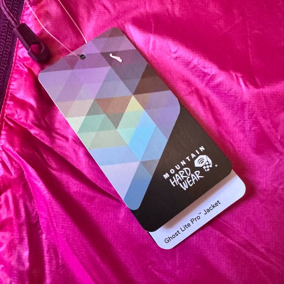 Mountain Hardwear Ghost Lite Pro Jacket Women’s L Ultralight Windbreaker NWT - Picture 2 of 16